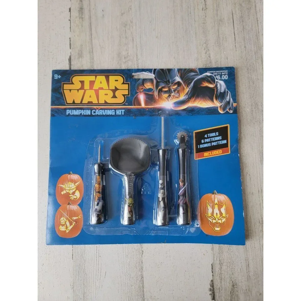 Gemmy 2013‎ Star Wars pumpkin carving kit Halloween